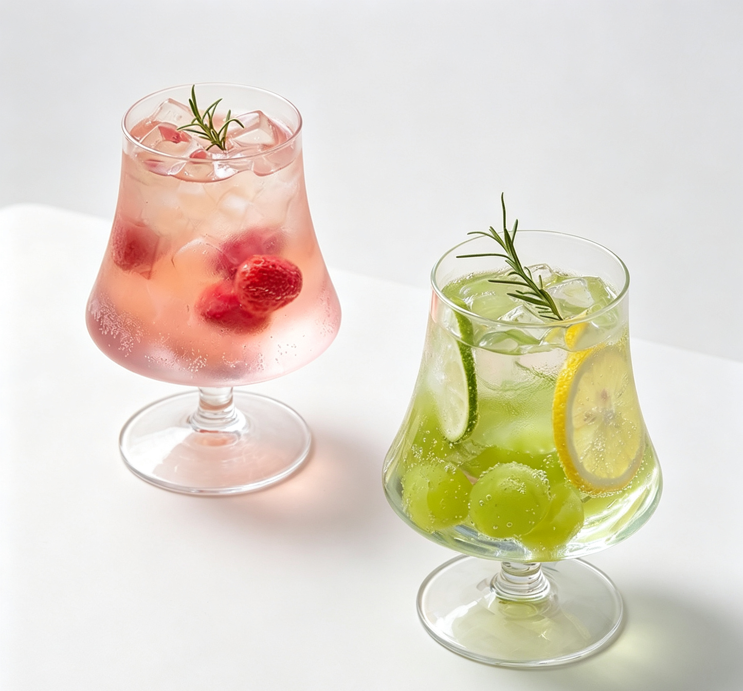 Luxury Hourglass Curved Lead-Free Borosilicate Glass