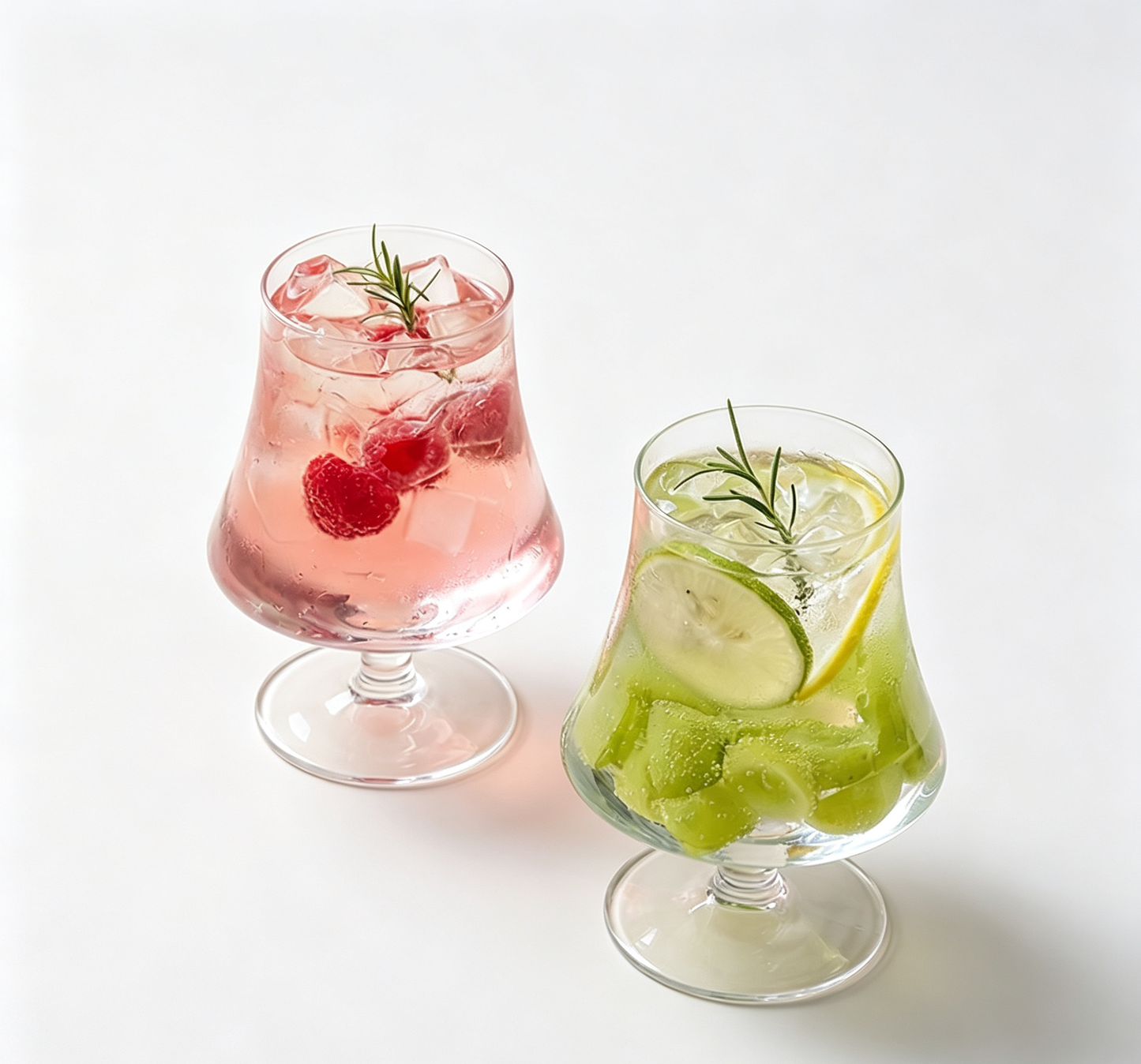Luxury Hourglass Curved Lead-Free Borosilicate Glass