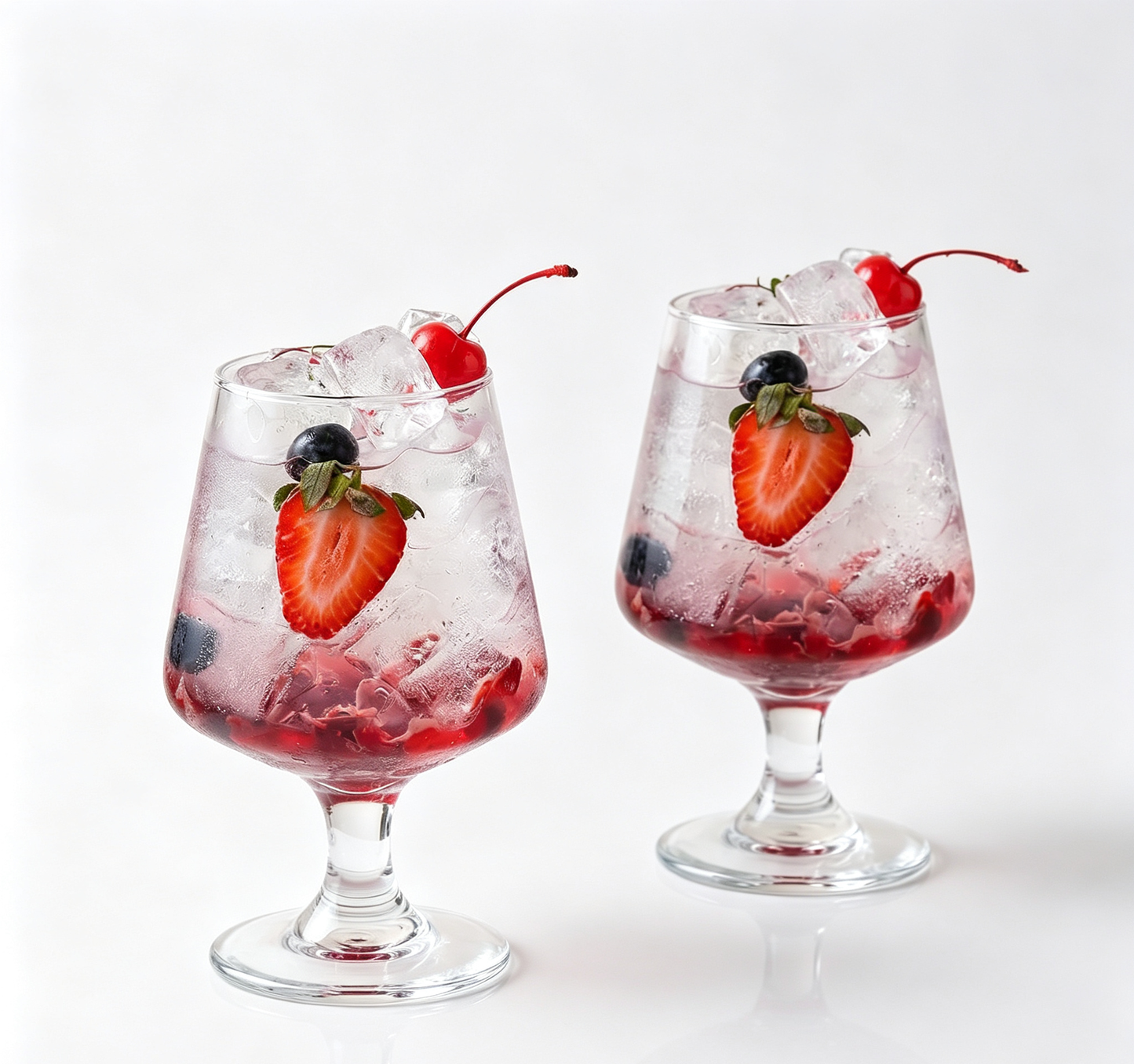 Luxury Tapered Short Stem Lead-Free Borosilicate Glass